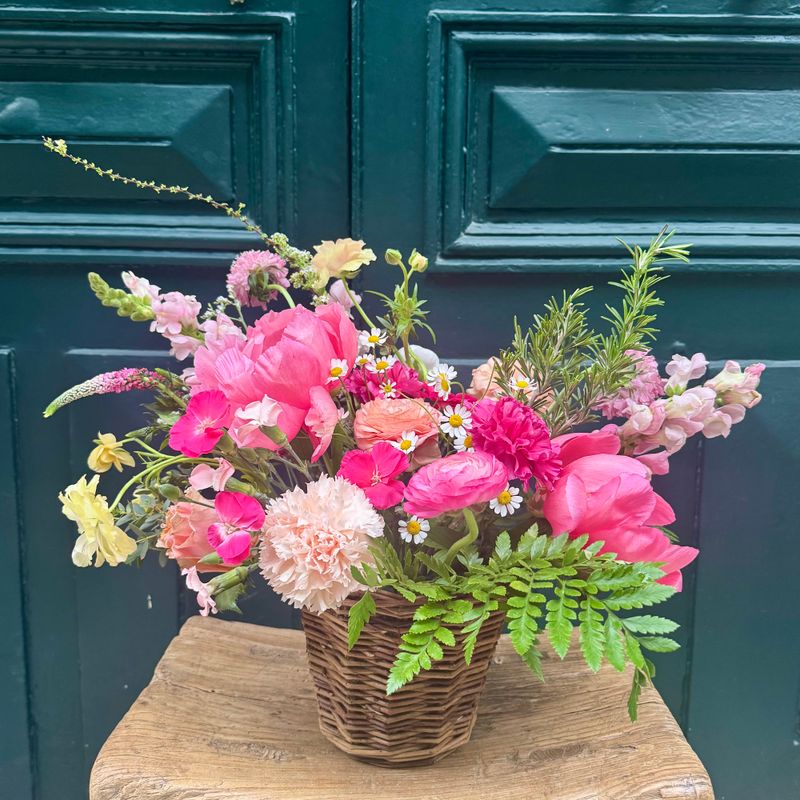 Atelier Panier fleuri