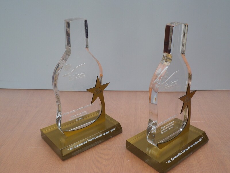 TROFEO CRISTAL 15 MM