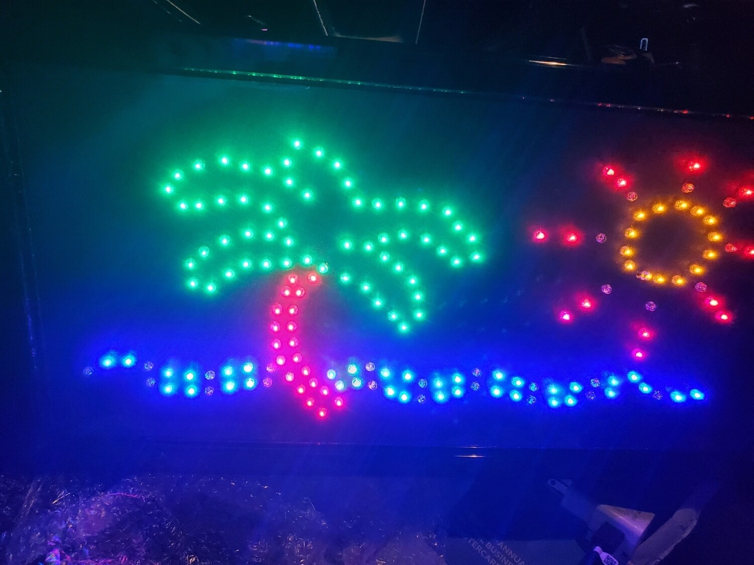 Palm Tree Led Sign