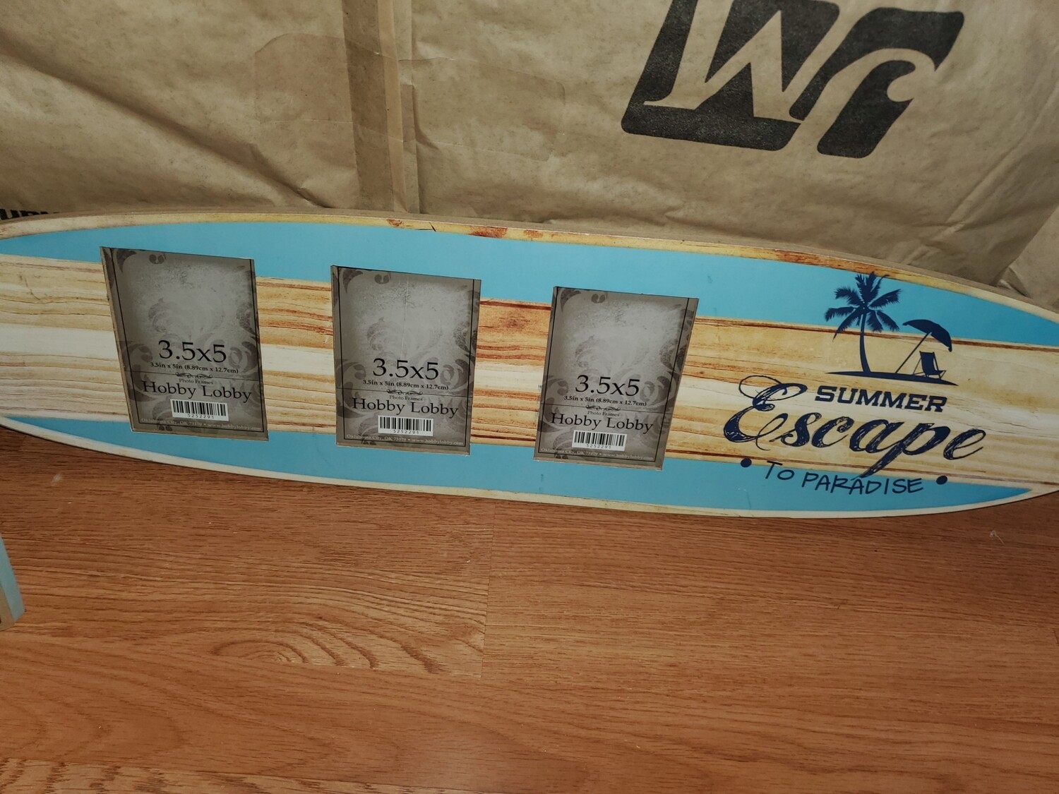 3 Frame Surfboard Picture Frame