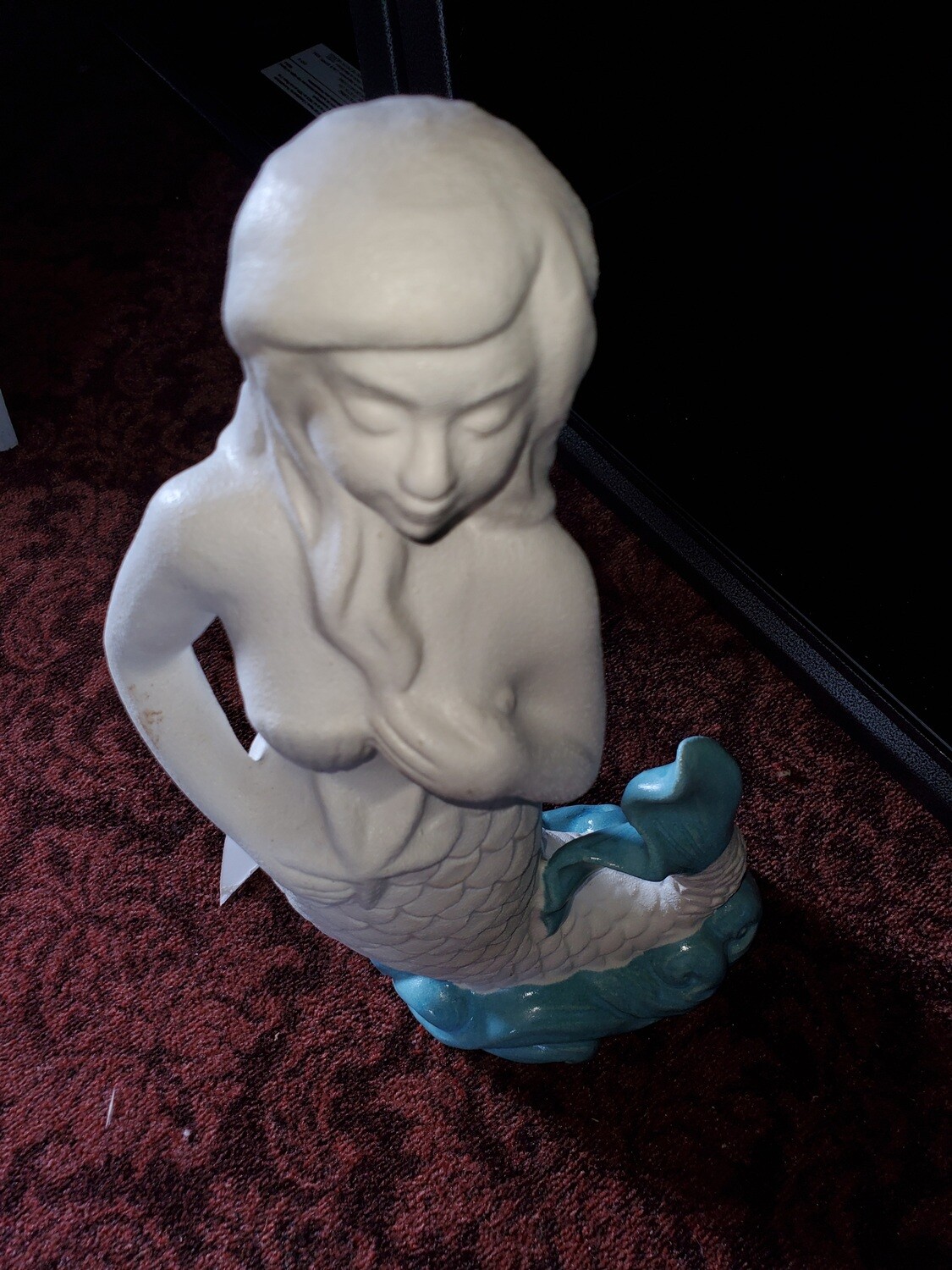 stand up mermaid porcelain