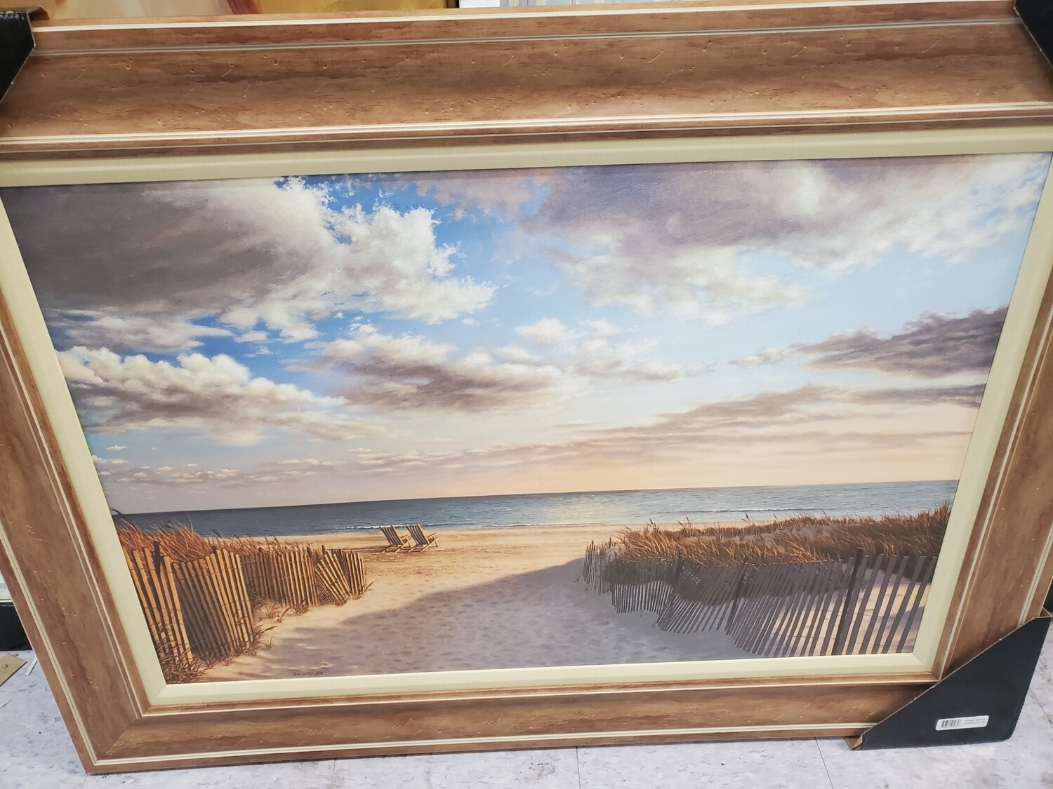 Large beach artwork