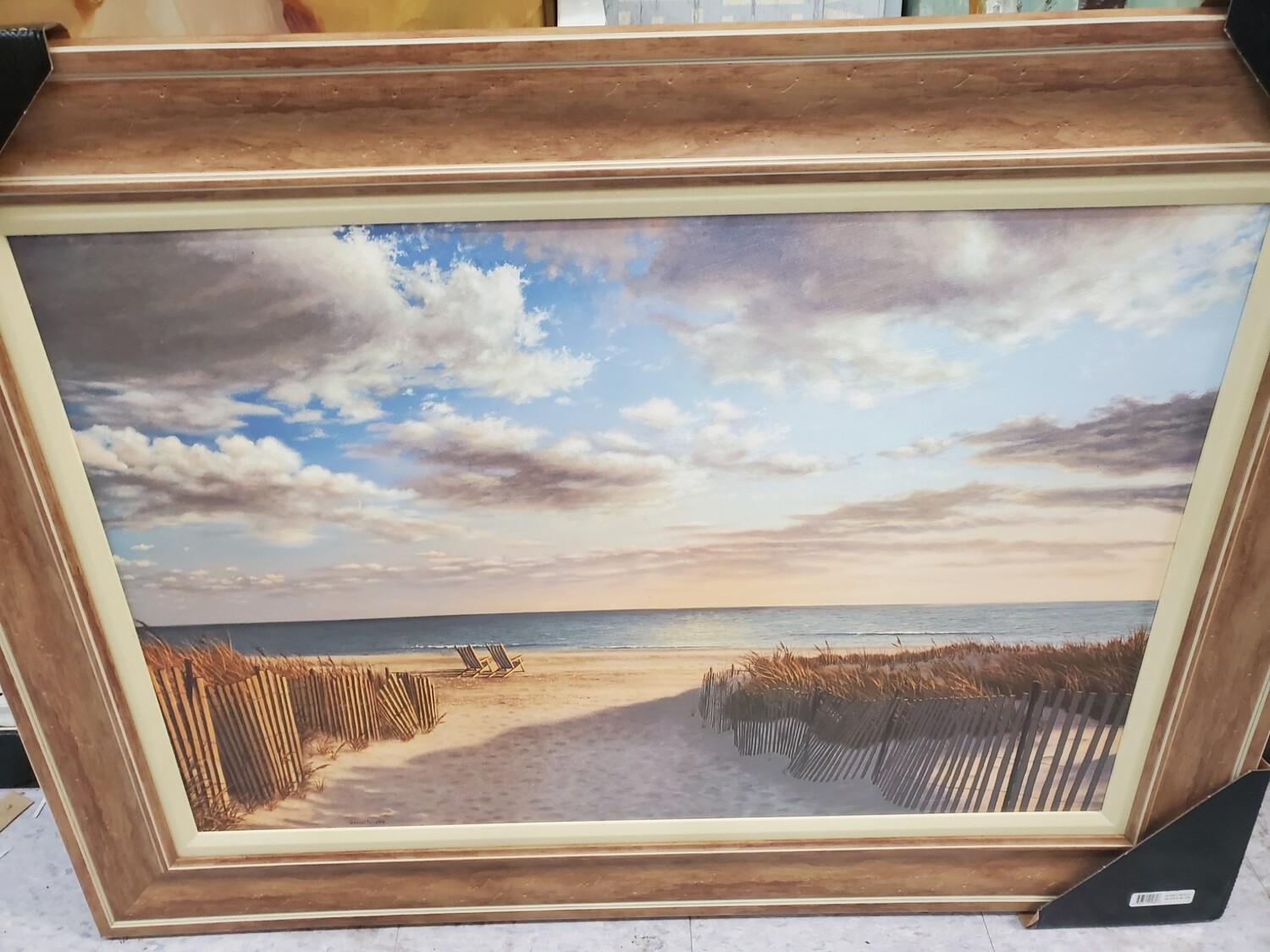 Large beach artwork