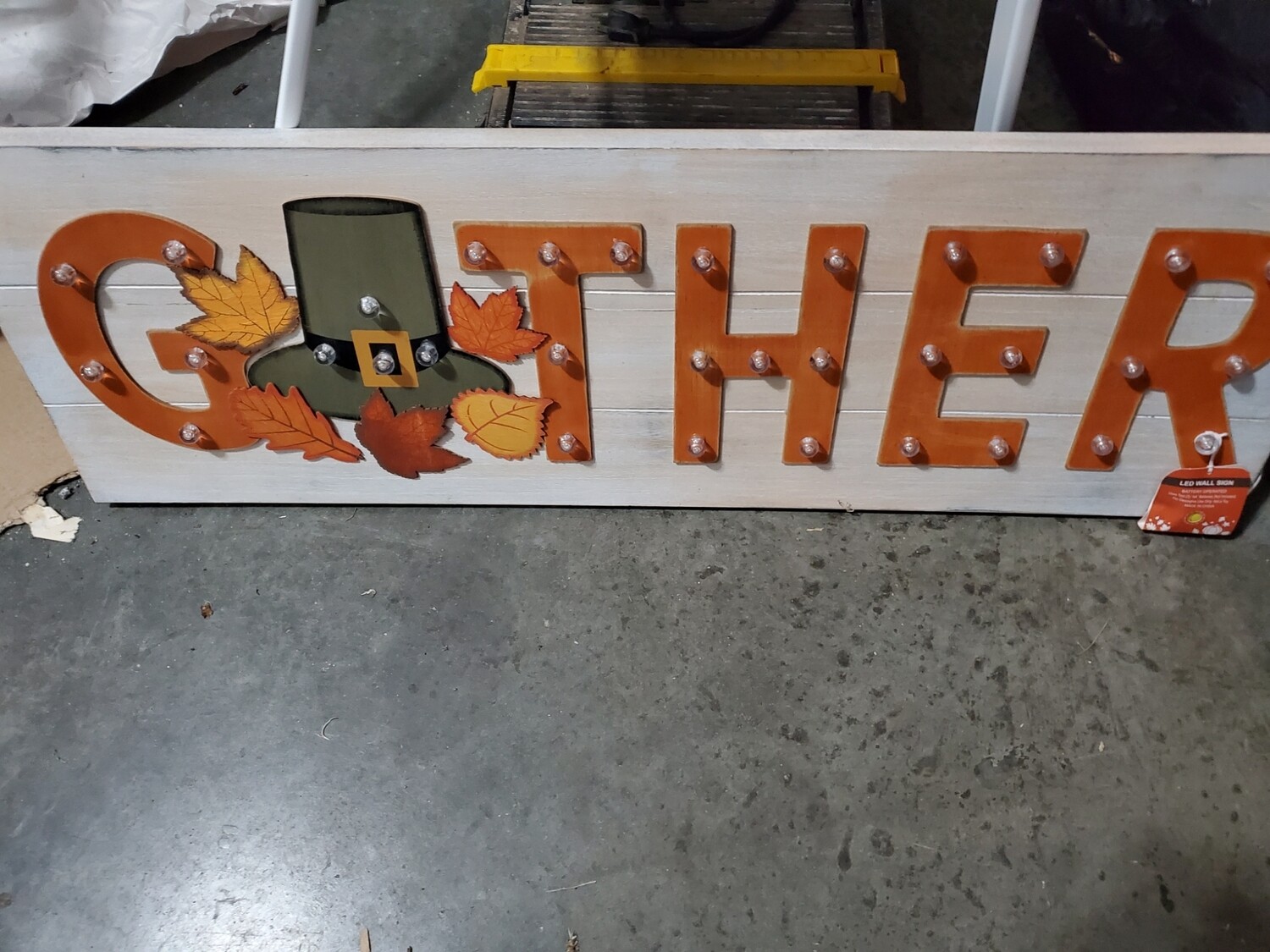 Gather Fall sign
