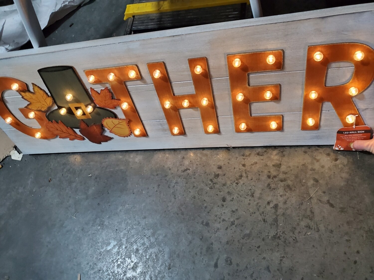 Gather Fall sign