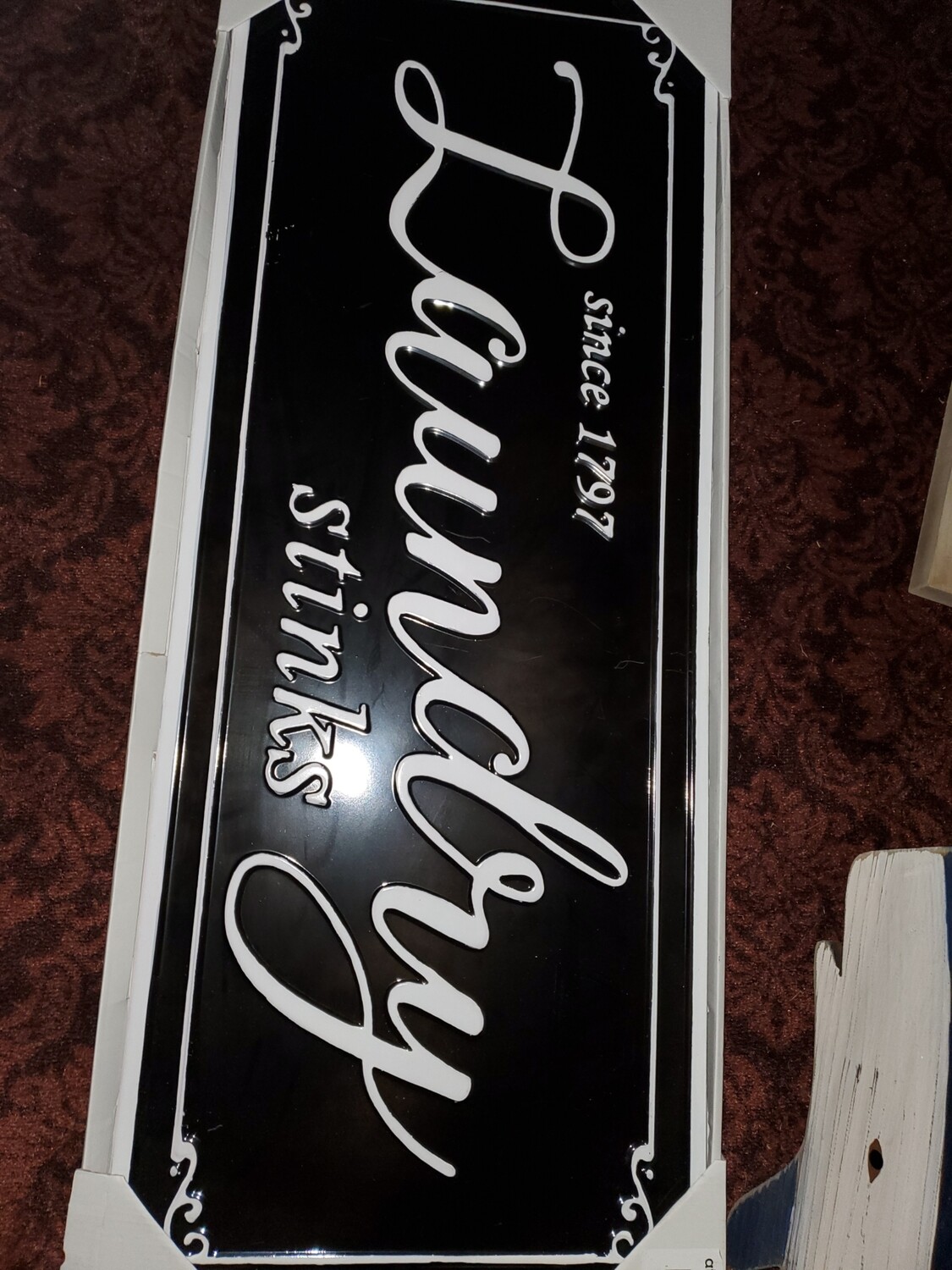 Laundry  sign