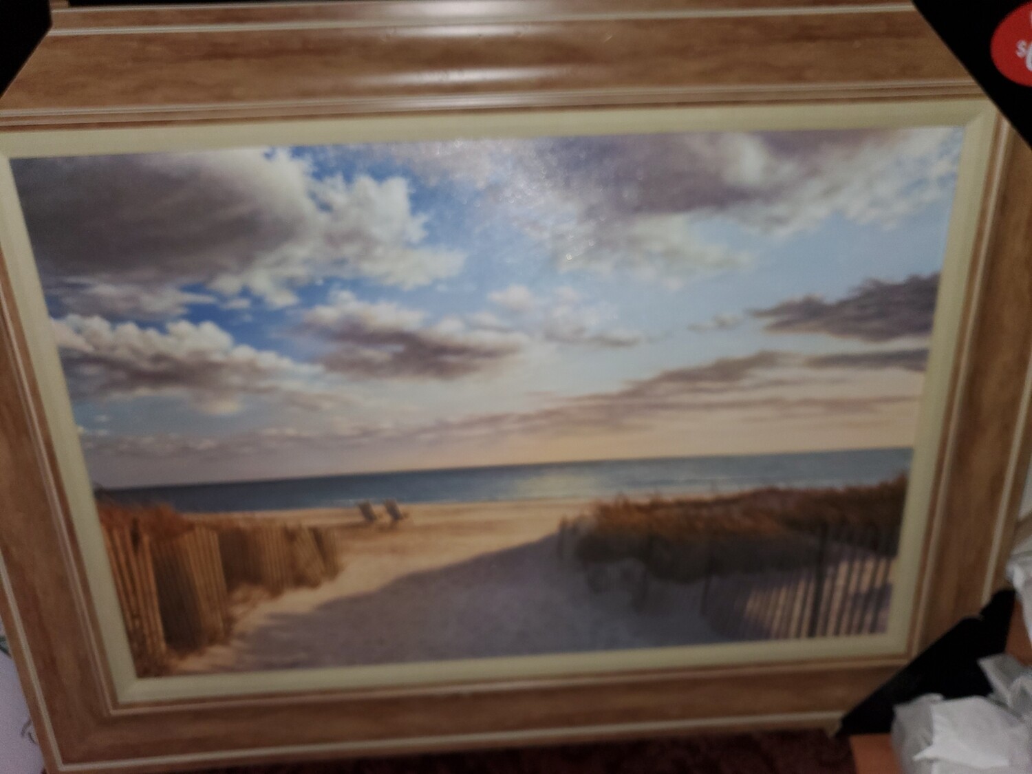 Large beach picture