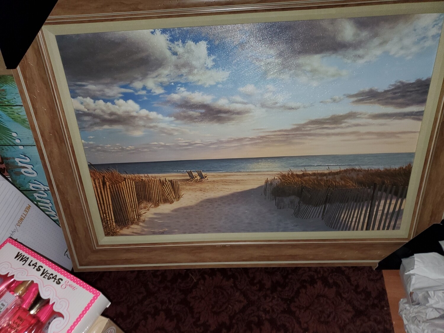 Large beach picture