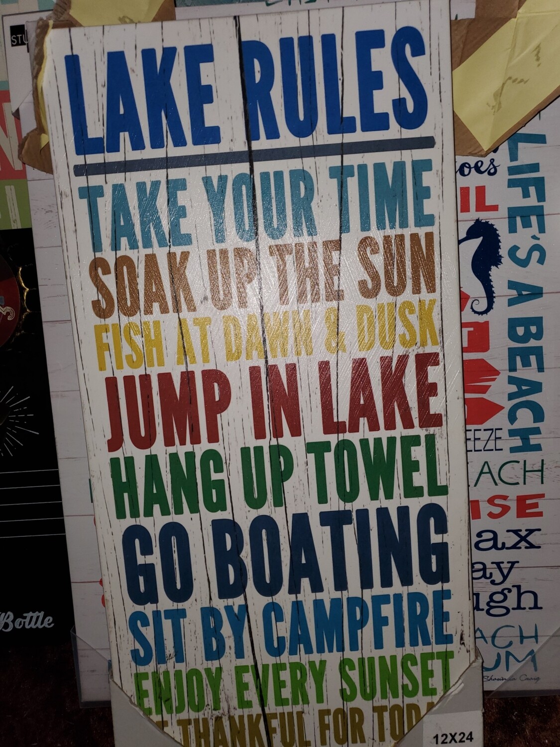 Beach hanging