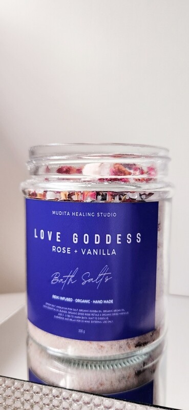 MUDITA BATH SALTS (Reiki-infused)  330g
