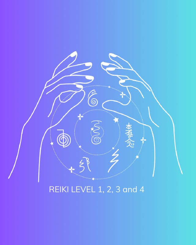 USAI REIKI LEVELS - 1,2,3, or 4 (individual)