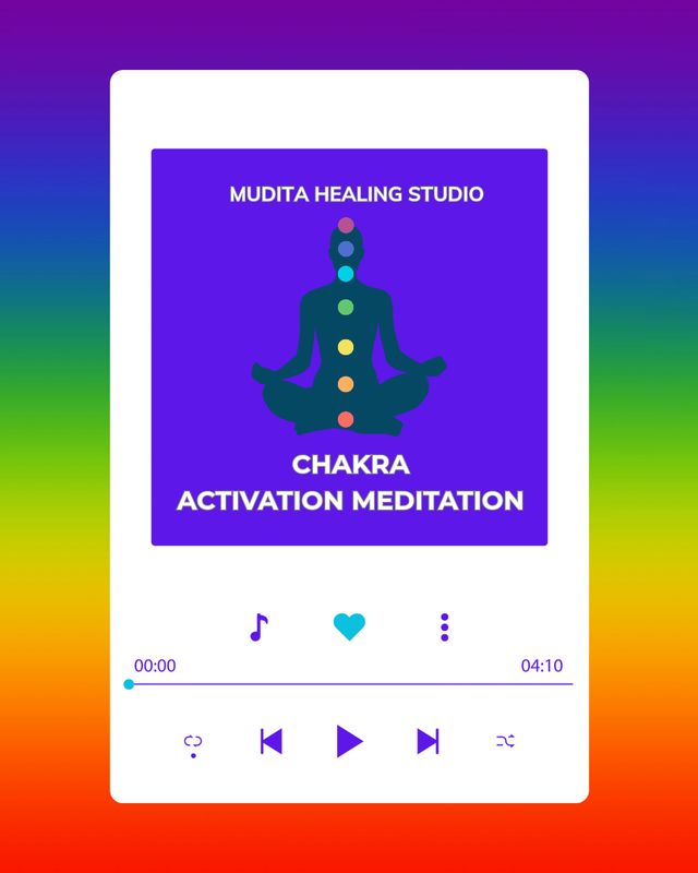 MUDITA - CHAKRA ACTIVATION MEDITATION (Audio)