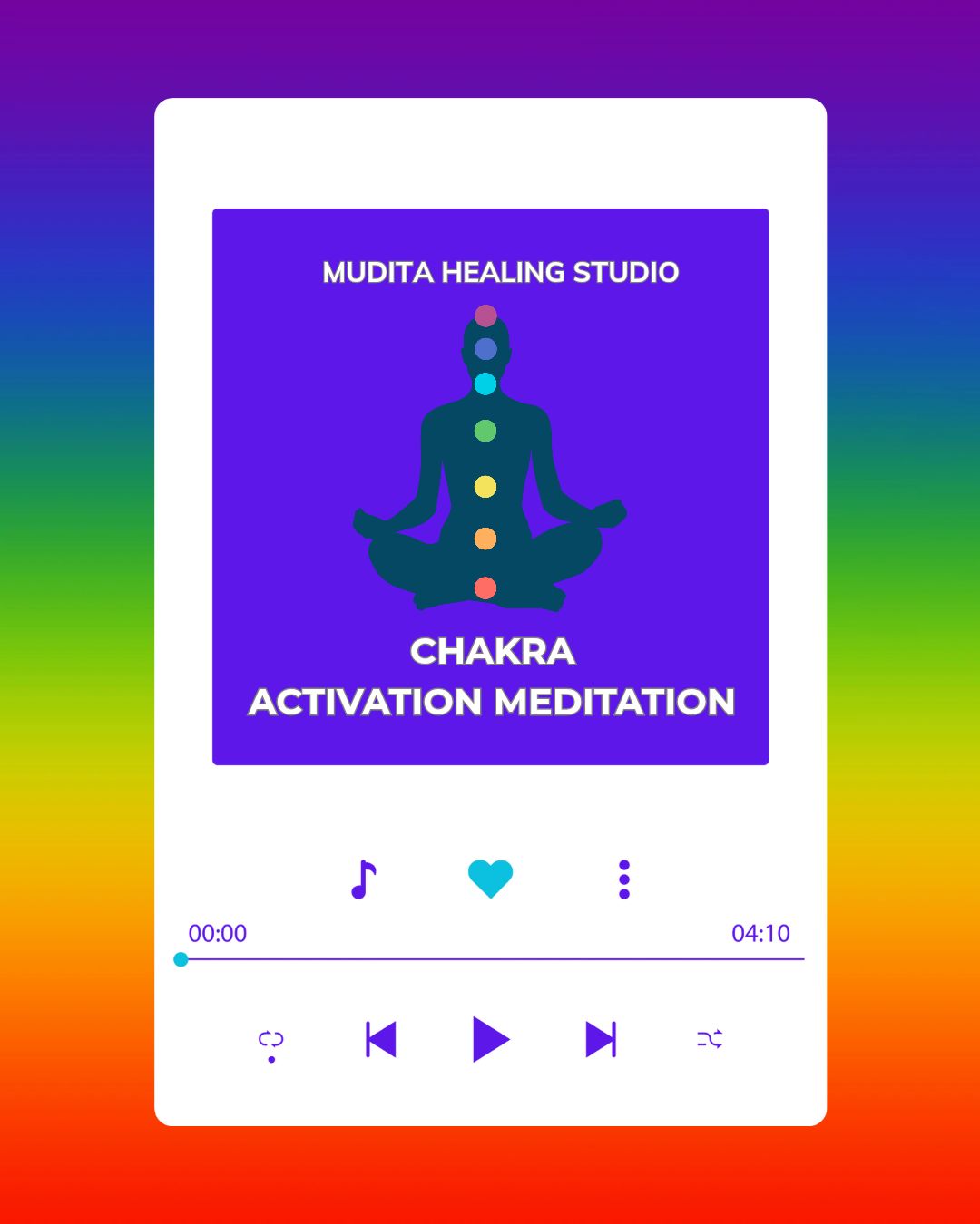 MUDITA - CHAKRA ACTIVATION MEDITATION (Audio)