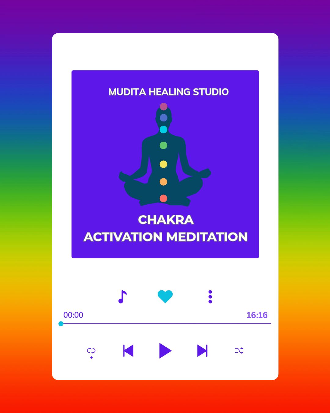 MUDITA - CHAKRA ACTIVATION MEDITATION (Audio)