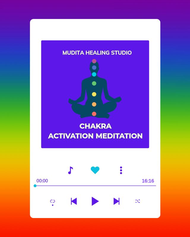 MUDITA - CHAKRA ACTIVATION MEDITATION (Audio)