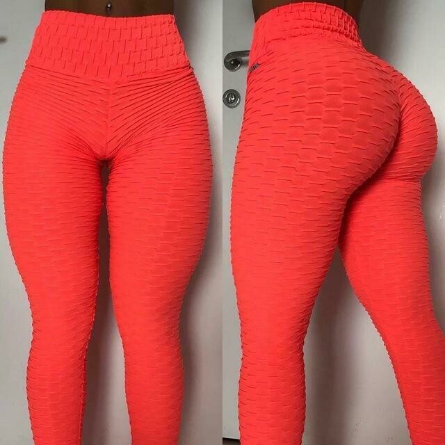 Butt Lifting Anti Cellulite Leggings for Women, High Waisted Yoga Pants