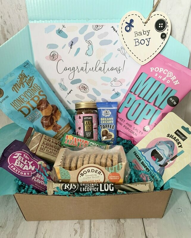 Blacklimes's New Parents Baby Boy Treatbox