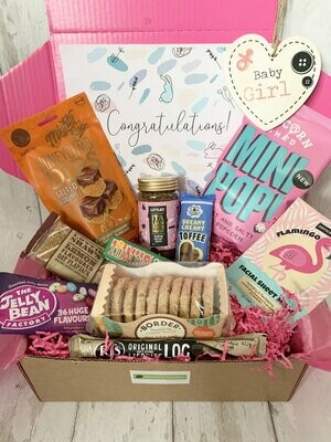 Blacklime's New Parents Baby Girl Treatbox