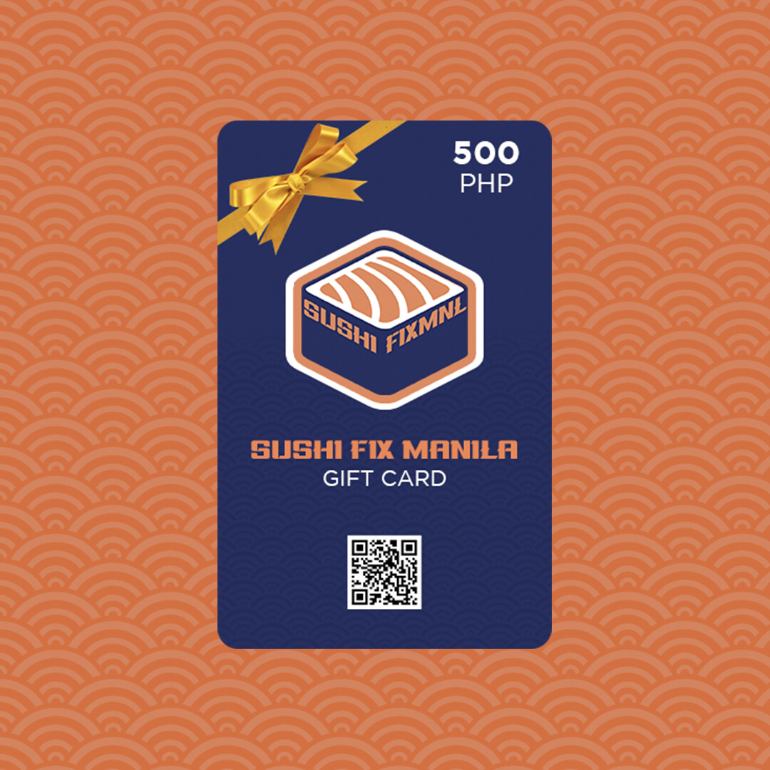 Sushi Fix Manila Gift Cards