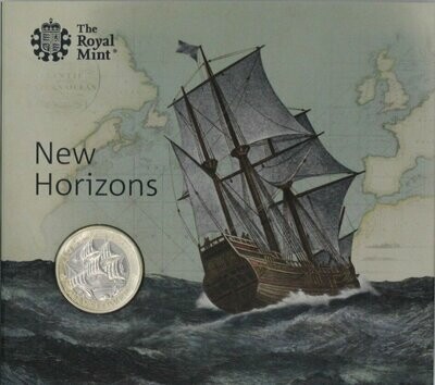 2020 Mayflower Brilliant Uncirculated £2 coin