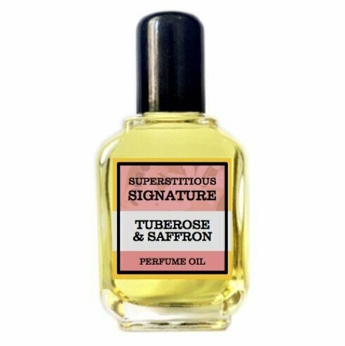 Tuberose & Saffron Perfume Oil