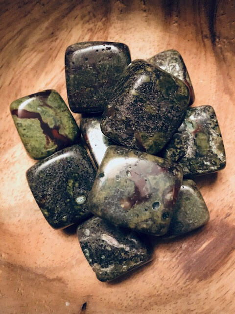 DRAGON'S BLOOD JASPER - Tumbled