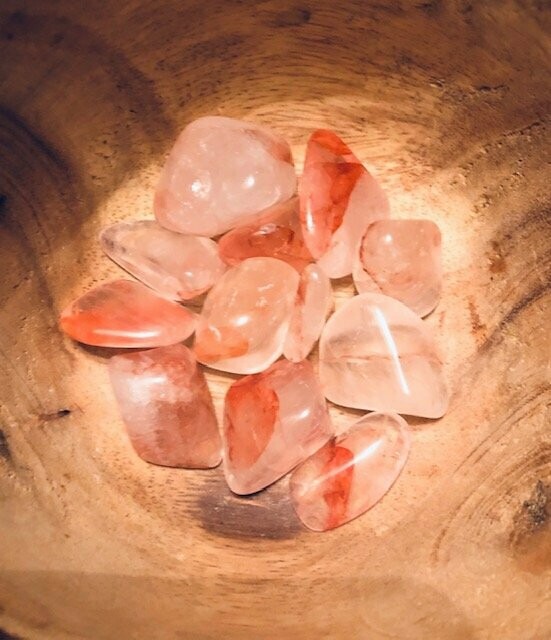 FIRE QUARTZ- Tumbled