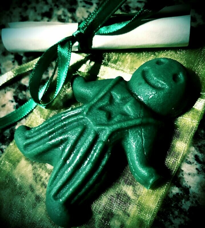 MONEY DRAWING Wax Spell Poppet Dolls