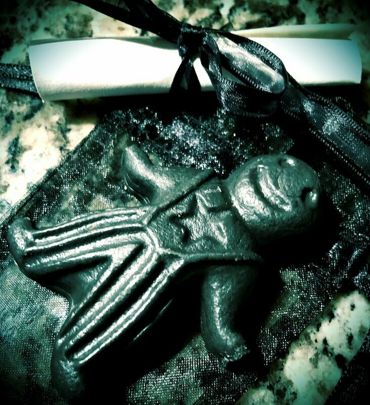 PROTECTION Wax Spell Poppet Dolls