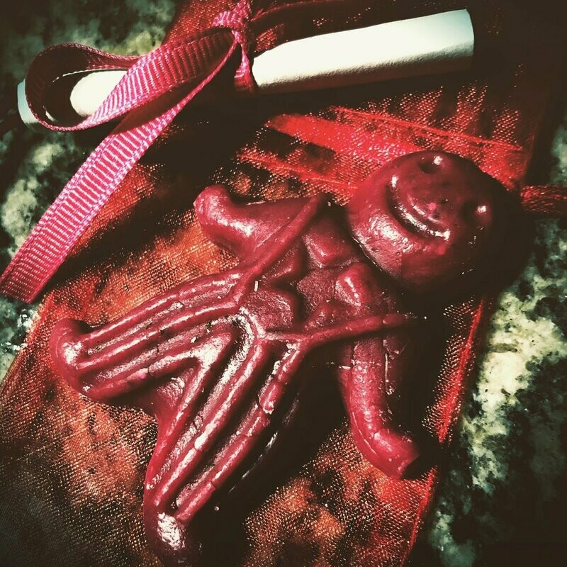 LOVE DRAWING Wax Spell Poppet Dolls