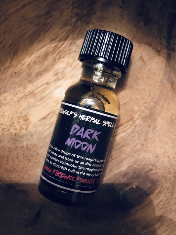 DARK MOON MAGICK Ritual Potion