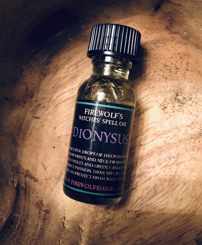 DIONYSUS - God of Wine Ritual Oil