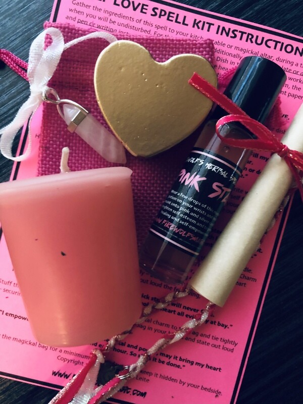 SELF LOVE Witches' Spell Kit