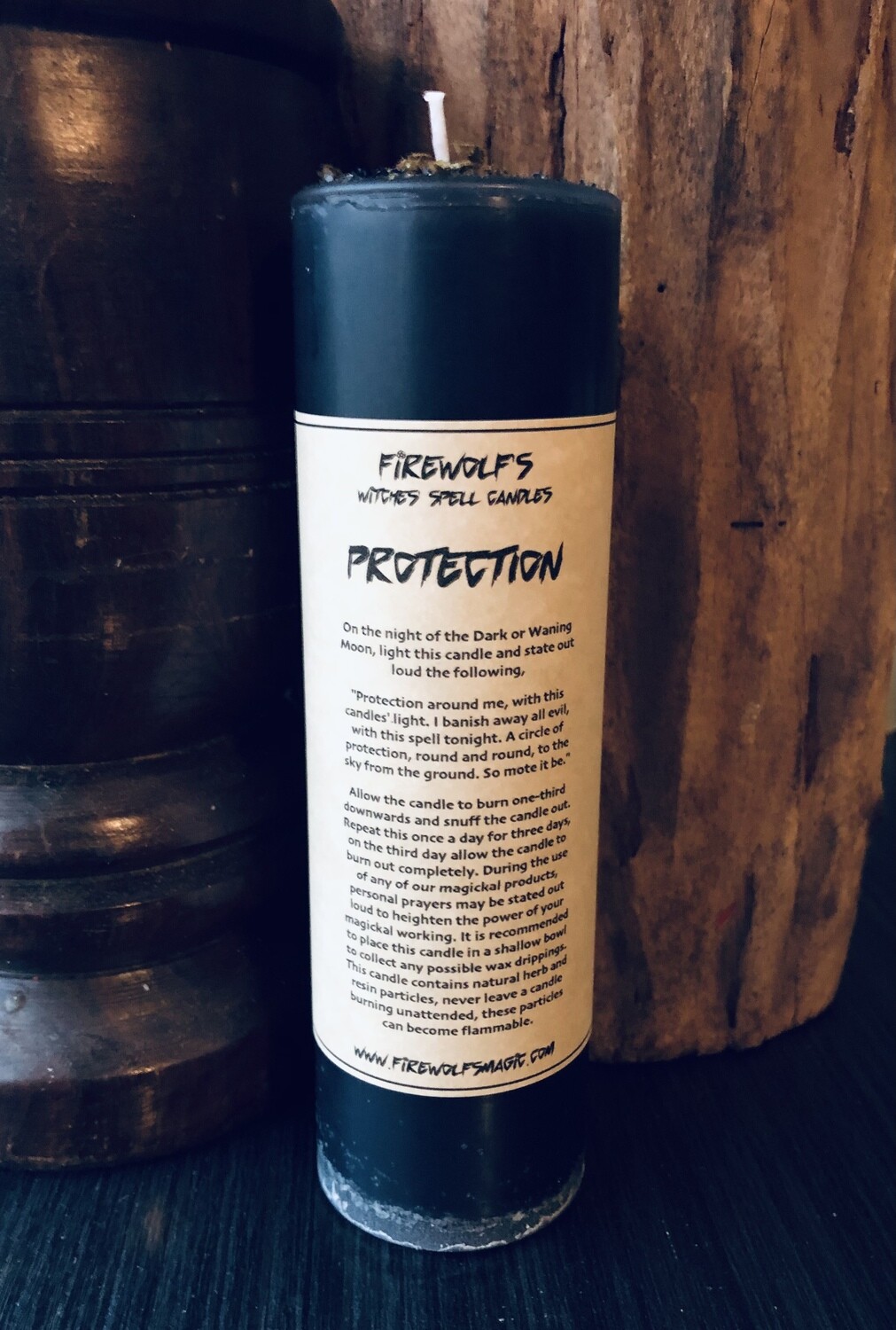 PROTECTION MAGICK Pillar Candle
