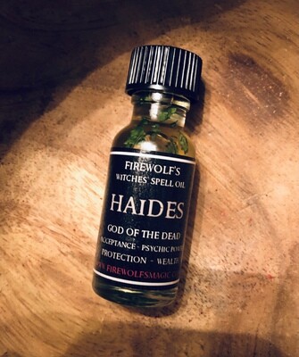 HAIDES - God of the Dead Ritual Oil