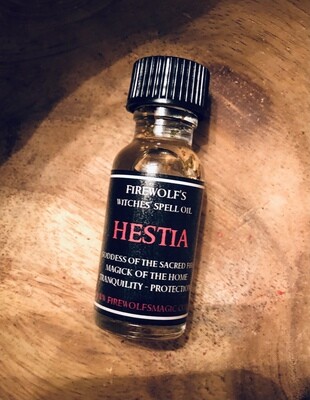 HESTIA - Goddess of The Sacred Fire Ritual Oil