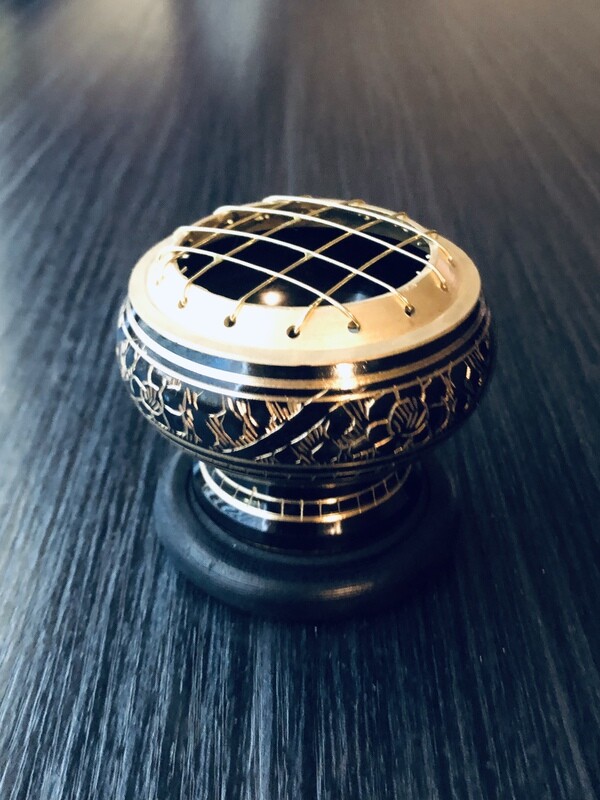 ​BRASS INCENSE BURNER