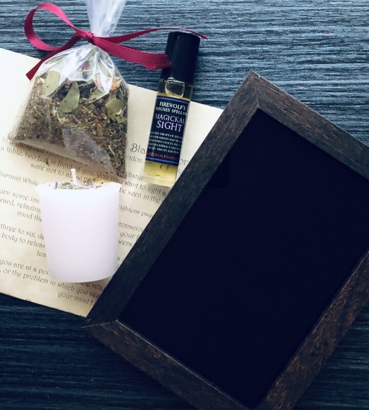 SCRYING MIRROR Witches' Spell Kit