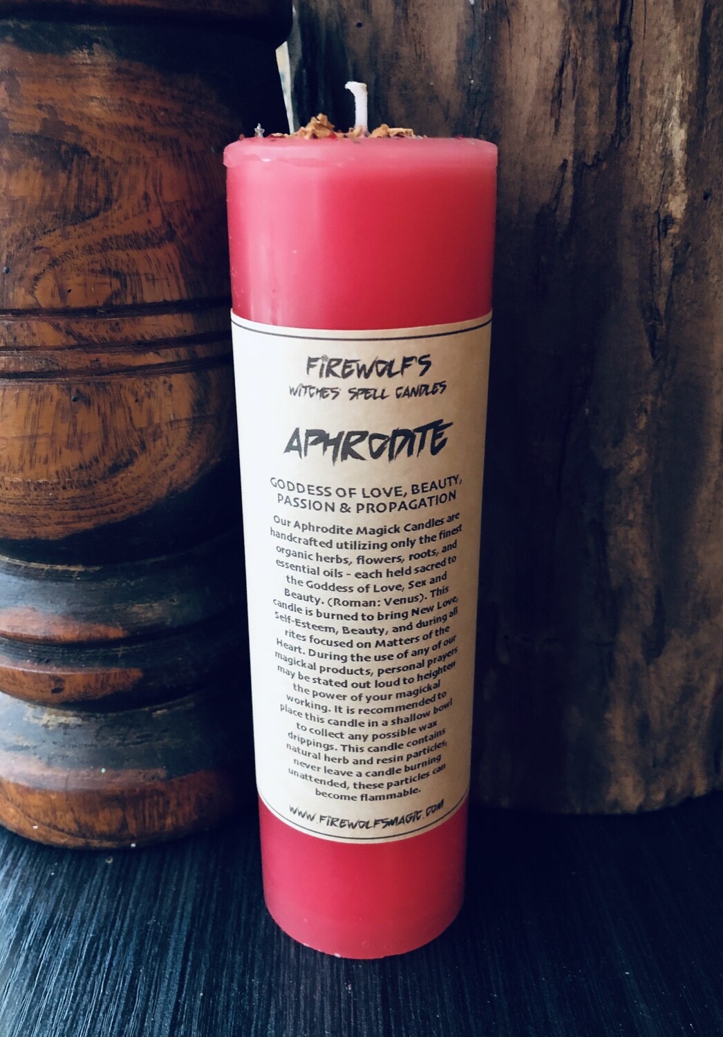 APHRODITE MAGICK Pillar Candle