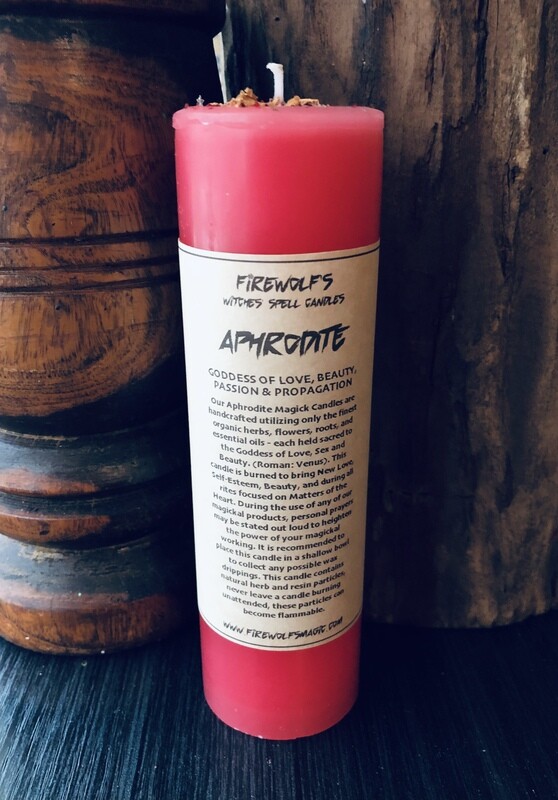 APHRODITE MAGICK Pillar Candle