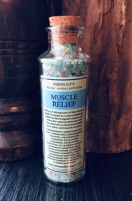 MUSCLE RELIEF Mineral Bath Soak