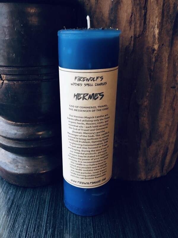 HERMES MAGICK Pillar Candle