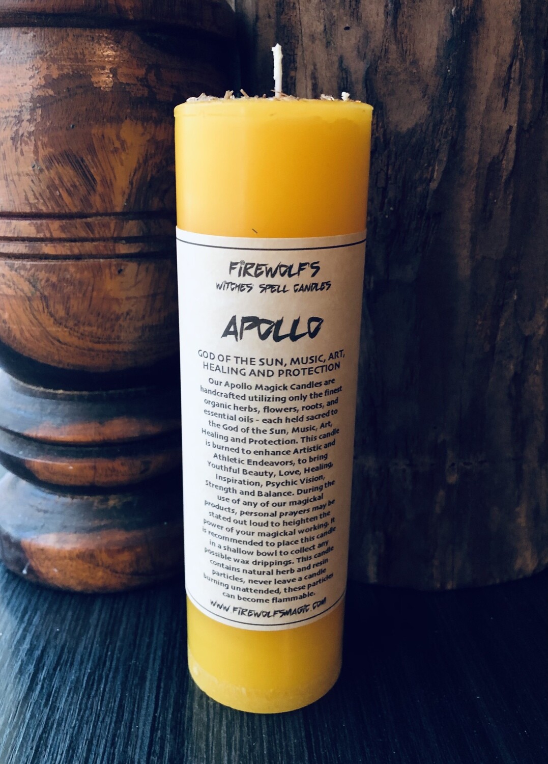 APOLLO MAGICK Pillar Candle