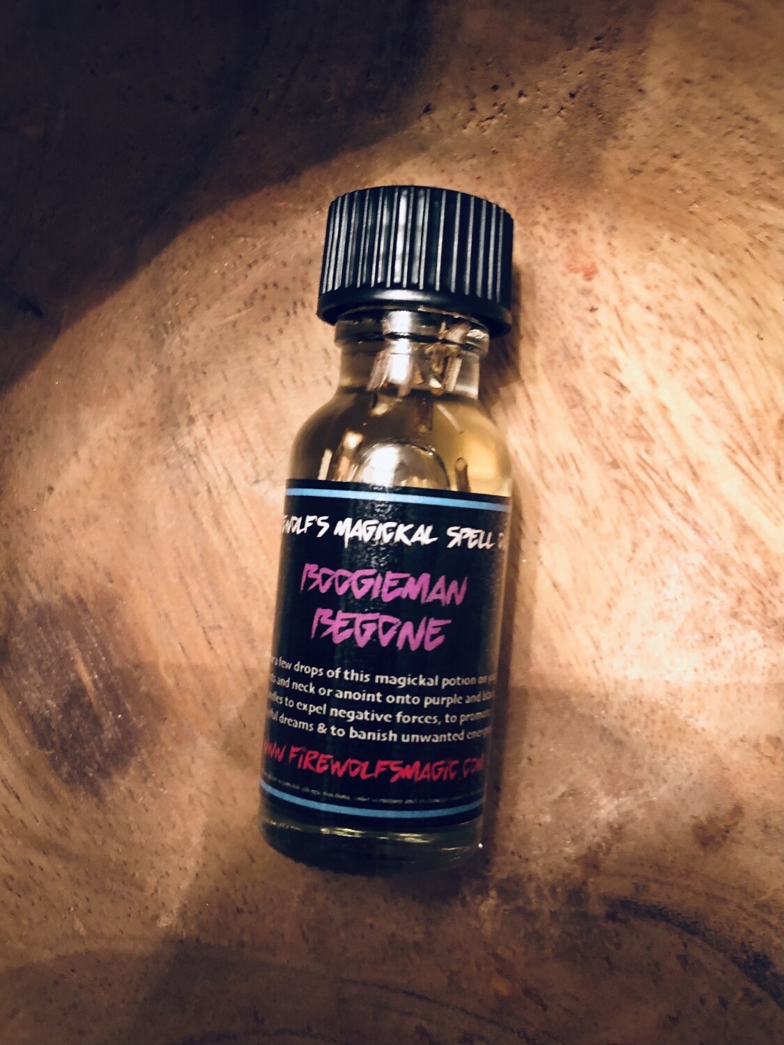 BOOGIEMAN BEGONE Ritual Oil