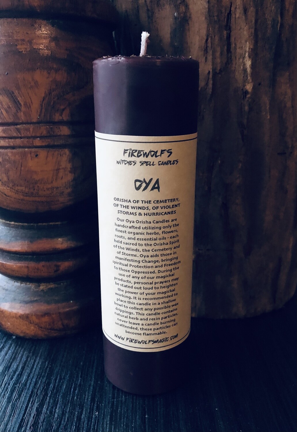 OYA - Orisha Pillar Candle