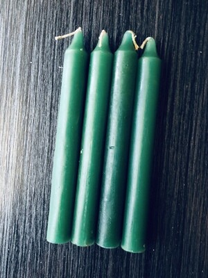 TAPER CANDLES (Green 6