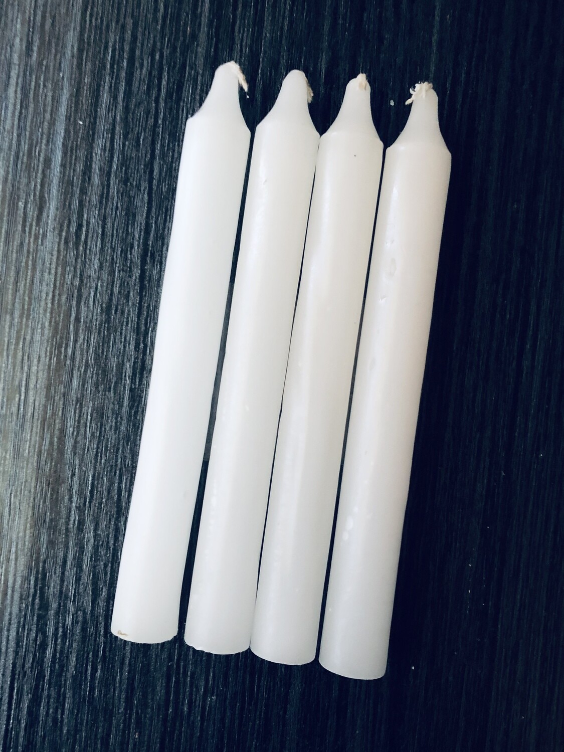 TAPER CANDLES (White 6")