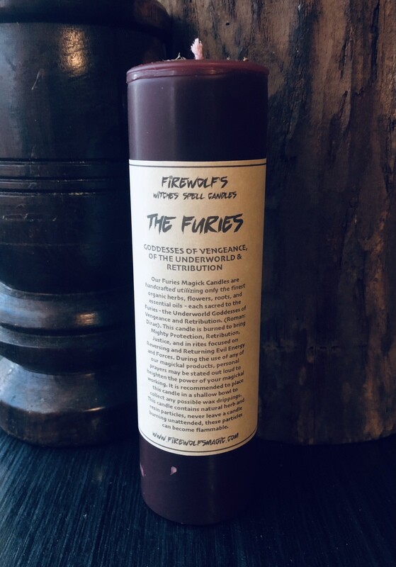 FURIES Magick Pillar Candle