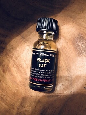 BLACK CAT MAGICK Ritual Oil