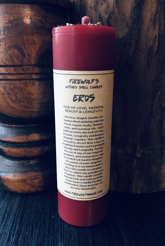EROS MAGICK Pillar Candle